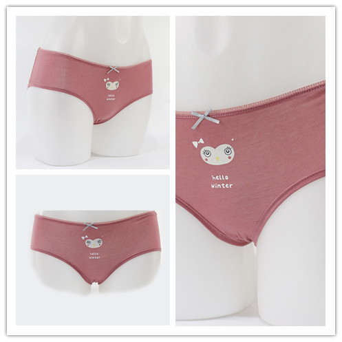 High Elastic Soft Cotton Triangle Underwear Briefs Female